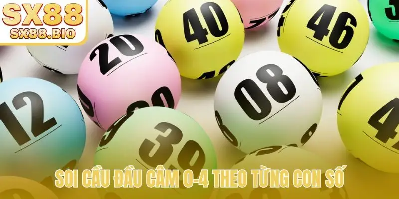 Soi cầu đầu câm 0-4 theo từng con số